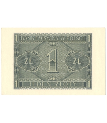 Banknot 1 złoty 1941, stan 1-, BD 3119848