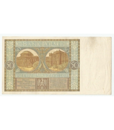 50 złotych 1929 r. Stan 2, Seria EH. 2269319