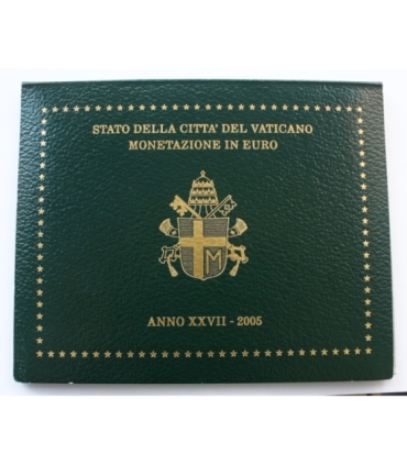 Watykan Jan Paweł II komplet euro 2005