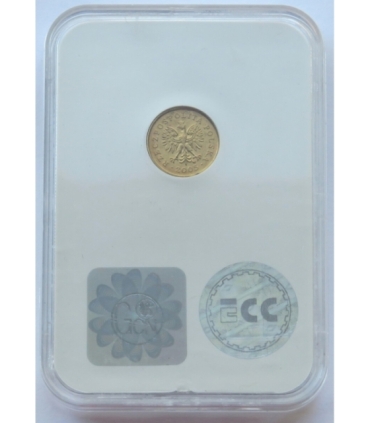 1 grosz, 2005, MS 65