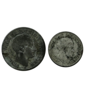 Prusy, Wilhelm III, 1/6 talara, 1 grosz, 1825 r.