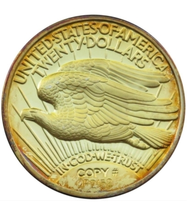 Replika Platerowana, USA, 20 dolarów 1933, Double Eagle