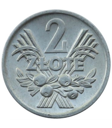 2 zł Jagody, 1974 mennicze, stan 1-