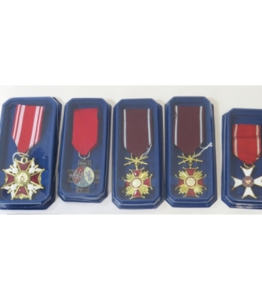 II RP i PRL, repliki odznaczeń, zestaw 20 sztuk