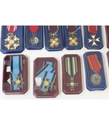 II RP i PRL, repliki odznaczeń, zestaw 20 sztuk