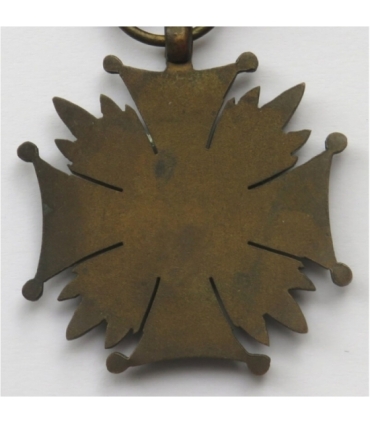 Brązowy Krzyż zasługi RP, cięty, do 1952 r.