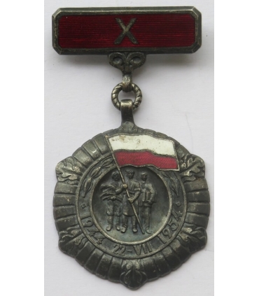 Medal 10-lecia Polski Ludowej, litera S?