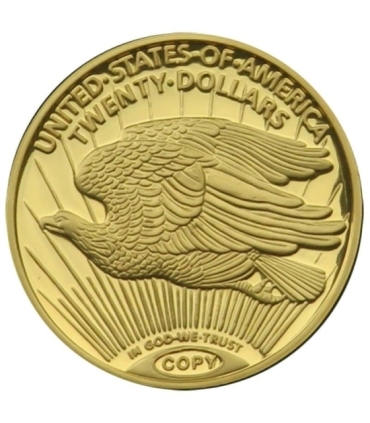 Replika, USA, 20 dolarów 1933, Double Eagle, 2012 r.