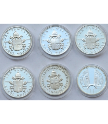 Jan Paweł II - 6 medali, 2005-2009, srebro