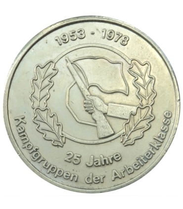 NRD DDR, Medal 25 lat Grup bojowych klasy robotniczej, 1978 r.
