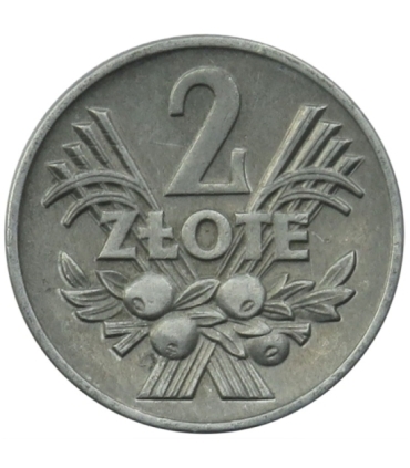 2 zł, Jagody, 1960, stan 2+