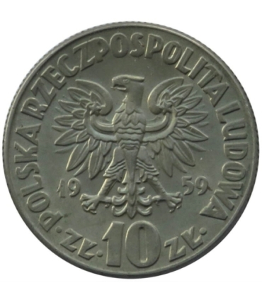 10 zł, Mikołaj Kopernik, 1959, stan 2