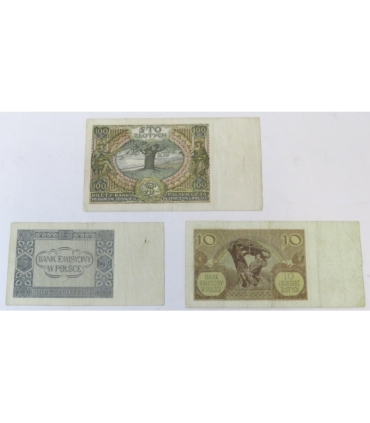 II RP i GG, 5, 10, 20, 50, 100 zł, 1934-1941 r.