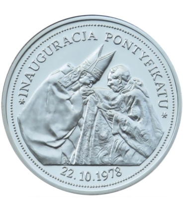 Polska, medal Jan Paweł II, Inauguracja pontyfikatu, 2008 r.