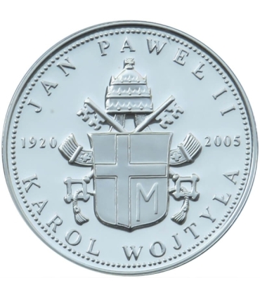 Polska, medal Jan Paweł II, Inauguracja pontyfikatu, 2008 r.