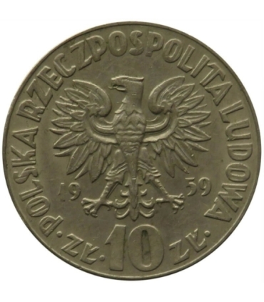 10 zł, Mikołaj Kopernik, 1959, stan 2