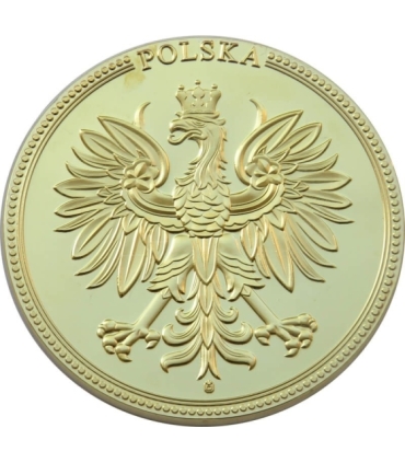 Medal okolicznościowy z wizerunkiem banknotu 50 zł Jan Paweł II