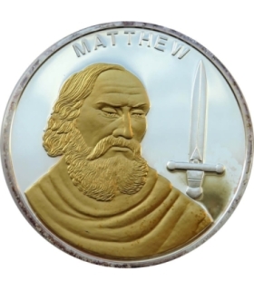 Medal okolicznościowy 12 apostołów - Mateusz, certyfikat