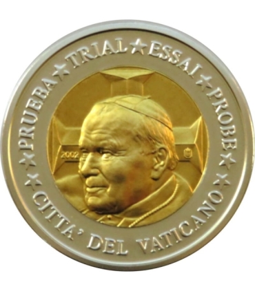 Medal okolicznościowy kolekcja euro wzór Watykan