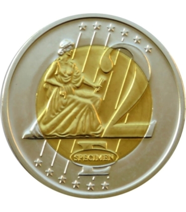 Medal okolicznościowy kolekcja euro wzór Watykan