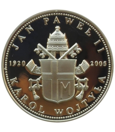 Polska, medal Jan Paweł II i Benedykt XVI, certyfikat