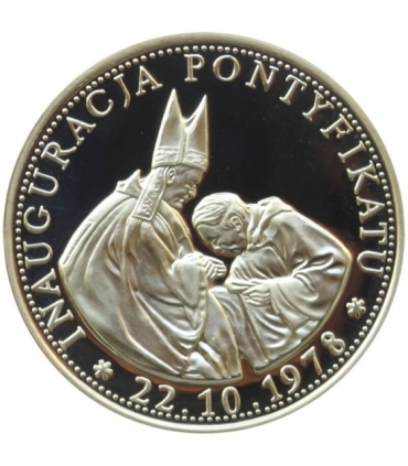Polska, medal Inauguracja pontyfikatu, certyfikat
