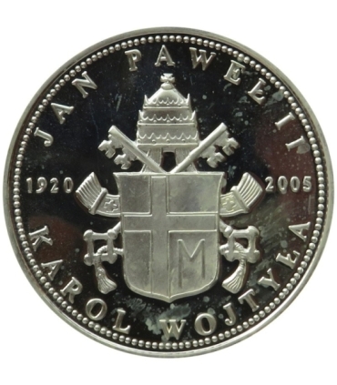 Polska, medal Papież pojednania, srebro certyfikat