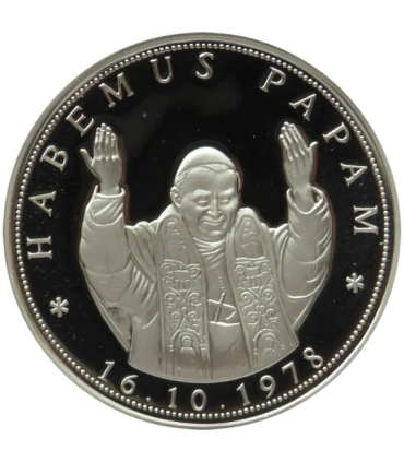 Polska, medal Habemus Papam, srebro certyfikat
