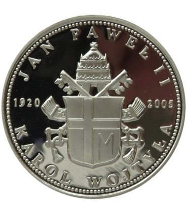 Polska, medal Habemus Papam, srebro certyfikat