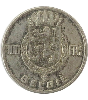 100 franków 1951 Belgia, srebro