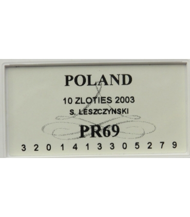 10 zł, Stanisław Leszczyński półpostać, GCN PR69