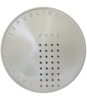 1 lats, Łotwa - Biblioteka Narodowa, 2002
