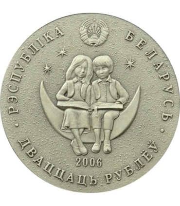 20 rubli, Białoruś - Bajki Tysiąca i Jednej Nocy, 2006