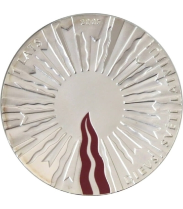 1 lats, Łotwa - Odrodzenie Państwa Łotewskiego, 2007