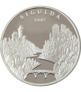 1 lats, Łotwa -Sigulda, 2007