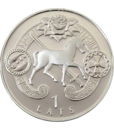 1 lats, Łotwa -Sigulda, 2007