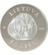 50 litu, Litwa - Kernave, 2005, bardzo rzadka, ceryfikat