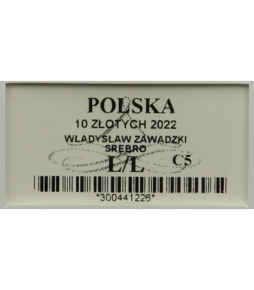 10 zł Wielcy polscy ekonomiści – Władysław Zawadzki, GCN L/L (max)