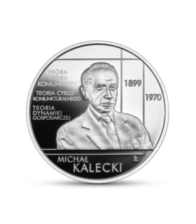 10 zł Wielcy polscy ekonomiści – Michał Kalecki