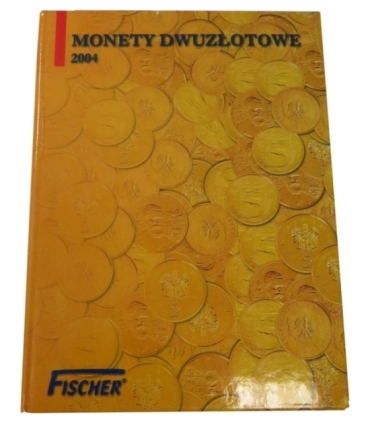 Zestaw 3 albumów na monety 2 zł  Fischer 2004-2006
