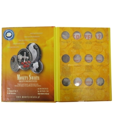 Zestaw 3 albumów na monety 2 zł  Fischer 2004-2006