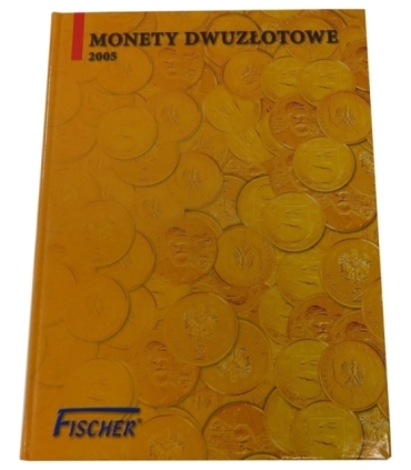 Zestaw 3 albumów na monety 2 zł  Fischer 2004-2006