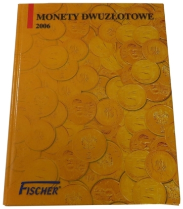 Zestaw 3 albumów na monety 2 zł  Fischer 2004-2006