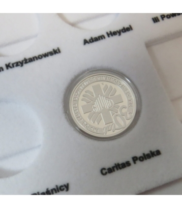 Kaseta rocznik 2021 do monet srebrnych i 5 zł