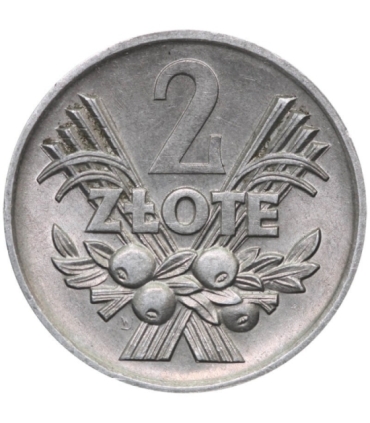 2 złote Jagody, 1970, stan 3+