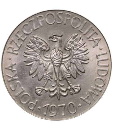 10 zł Kościuszko, 1970, stan 1-