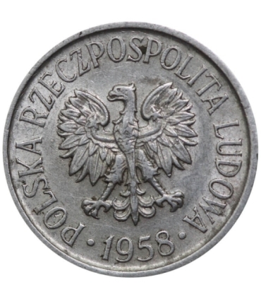 5 groszy 1958, stan 2