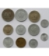 Zestaw 11 monet obiegowych z roku 1949, stany od 1 do 3