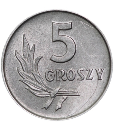 5 groszy 1968, stan 2+