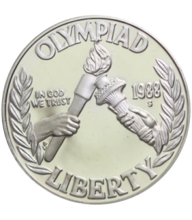 USA 1 dolar, 1988, Igrzyska XXIV Olimpiady, Seul 1988